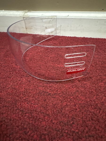 Bauer 55P Blade Cur Clear Visor (New) Item#LHBVR