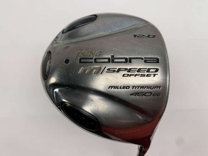 Cobra M Speed Offset Driver 12* Bassara M Speed Tuned 45g Senior RH