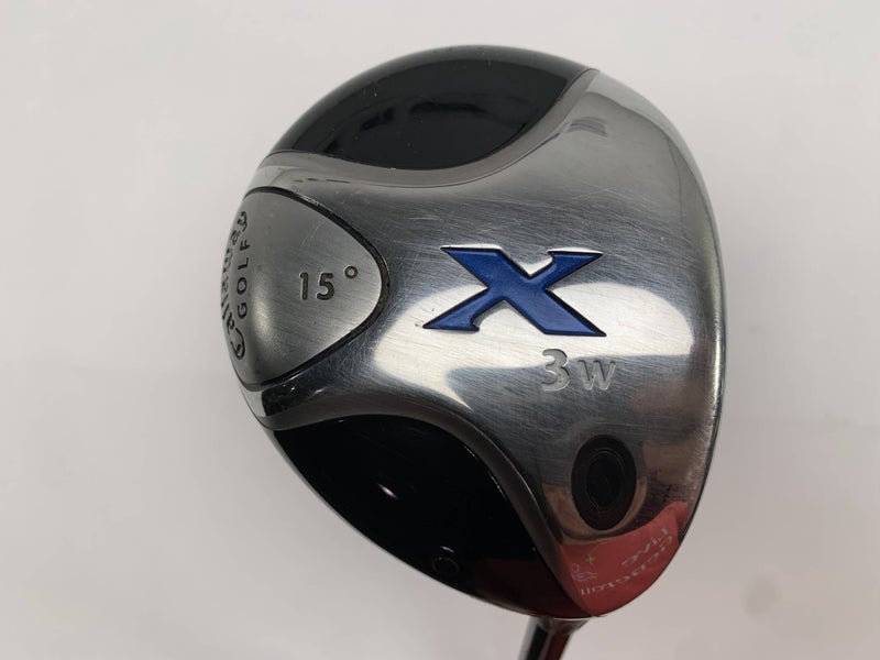 Callaway X 3 Fairway Wood 15* Fujikura 60g Regular Graphite Mens RH