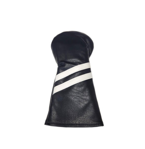 NEW Vintage Custom Universal Black/White Driver Headcover