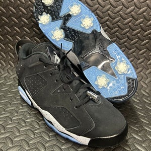 Air Jordan 6 Retro Golf NRG Chrome Black Shoes Men’s Size 12.5