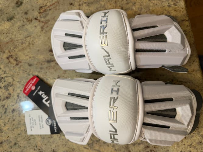 Large Adult Maverik Max Arm Pads (New)