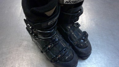 Used Nordica AZC BREATH Mens DH Ski Boot Black 260 MP - M08 - W09 11339-S000197098
