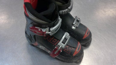 Used Roces IDEA Boys DH Ski Boot Black 190 MP - Y12 11339-S000197052