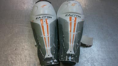 Used Easton M3 Senior Shin Guards White 10" 11339-S000197044