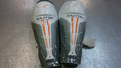 Used Easton M3 Senior Shin Guards White 10" 11339-S000197044
