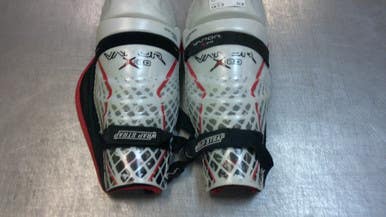 Used Bauer VAPOR X 20 Senior Shin Guards White 12" 11339-S000197040