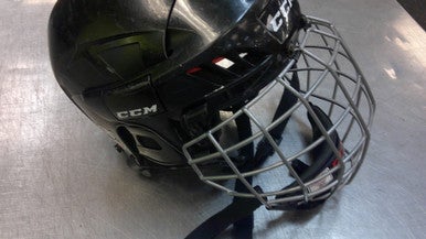 Used CCM 50 Helmet Cage Combo Black MD 11339-S000197035