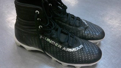 Used Under Armour Adult FB Cleats Black Senior 13 11339-S000197013