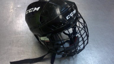 Used CCM FL40 Helmet Cage Combo Black MD 11339-S000197009