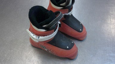 Used SKI BOOT Boys DH Ski Boot Red 175 MP - Y11 11339-S000197005