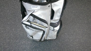 Used Snake Eyes SE 500 Mens Cart Bag White 11339-S000197001