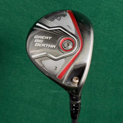 Callaway Great Big Bertha 2015 15 Fairway 3 Wood HZRDUS Smoke 70g Extra Stiff