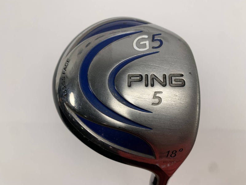 Ping G5 5 Fairway Wood 18* TFC 100 F Regular Graphite Mens RH