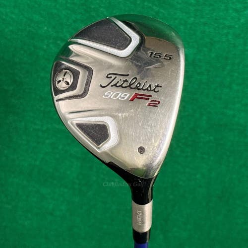 Titleist 909 F2 15.5 Fairway Wood Mitsubishi JavlnFX M7 Graphite Stiff w/HC