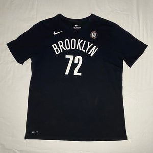 Nike Brooklyn Nets T Shirt Notorious BIG Biggie Smalls Black Jersey Men’s XL