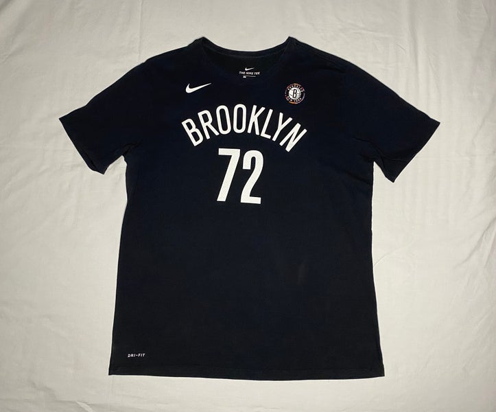 Nike Brooklyn Nets T Shirt Notorious BIG Biggie Smalls Black Jersey Men’s XL