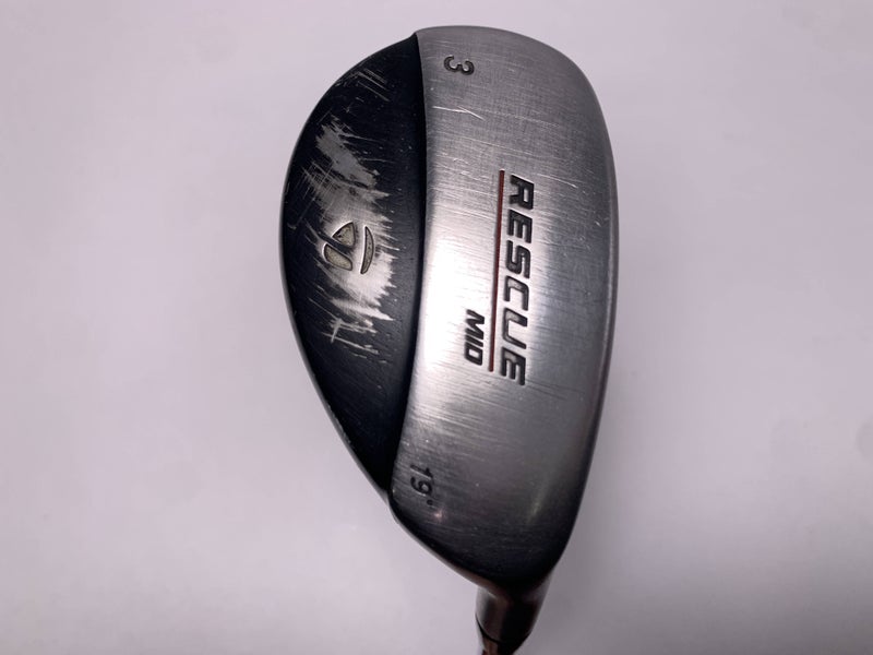 TaylorMade Rescue Mid 3 Hybrid 19* Light Metal Regular Steel Mens RH