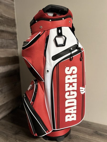 Team Effort NCAA The Bucket III Cooler Cart Golf Bag Wisconsin Badgers BRAND NEW
