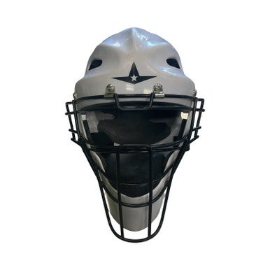 Used All-Star ALL-STAR HELMET Catchers Mask White 11859-S000027276