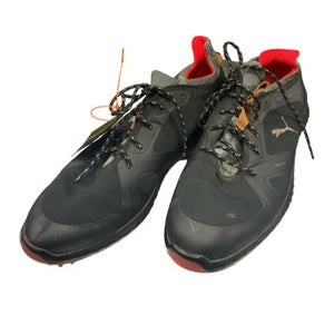 Used Puma Mens Golf Shoes Black Senior 11 11859-S000027286