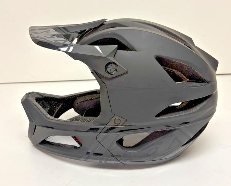 Mtb Helmet Troy Tld Stage Weight Troy Lee Designs Stage Matte Black Full  Face Mountain Bike