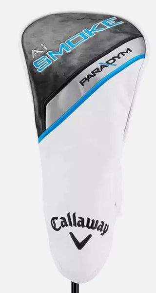 Callaway Paradym Ai Smoke Hybrid Headcover (White/Blue/Black) Golf NEW