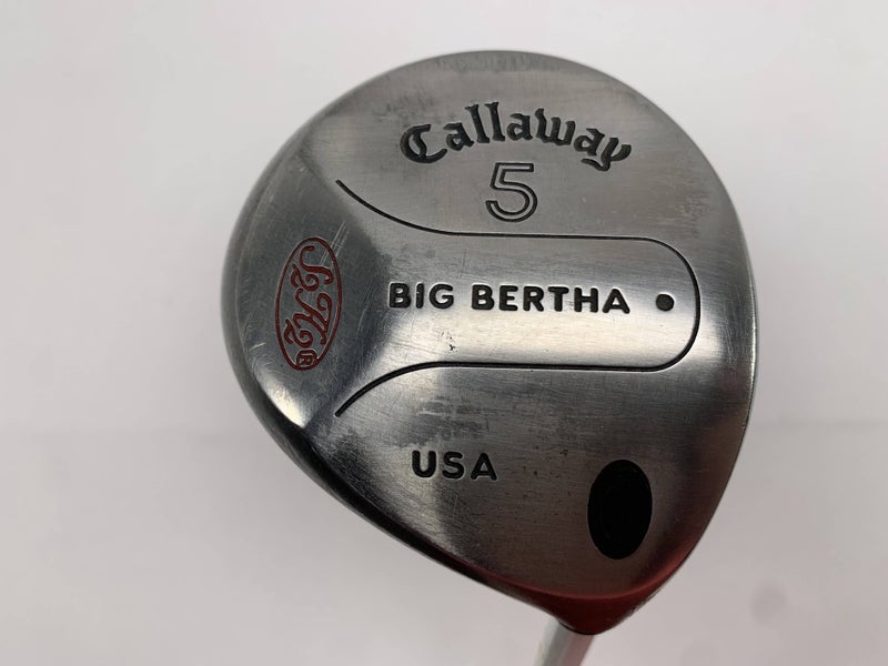 Callaway Big Bertha S2H2 5 Fairway Wood 18* Extreme Stiff Steel Mens RH