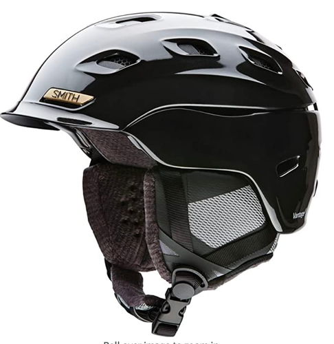 Women's Smith Vantage MIPS Helmet Black Pearl Size Small (New) (SY2432)