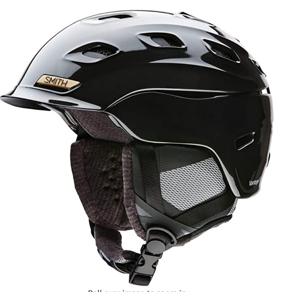 Women's Smith Vantage MIPS Helmet Black Pearl Size Small (New) (SY2432)