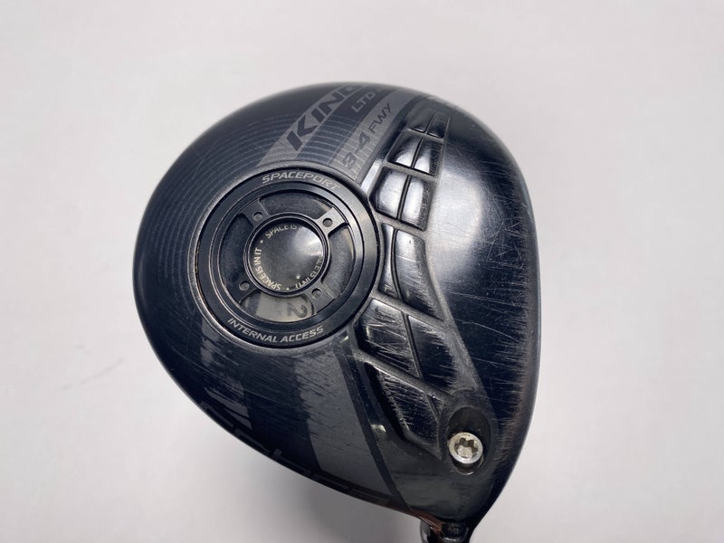 Cobra KING LTD Black 3 Fairway Wood 14.5* Aldila Rogue 95 MSI 3.3 70g Stiff RH