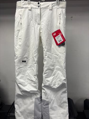 White Women's Adult Medium Helly Hansen Ski Pants (New)