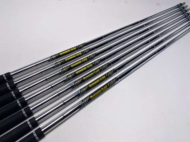 TT Dynamic Gold Mid S300 115g Stiff Iron Set of 7 Shaft 34.5'-37.5 "- Pull 0.355