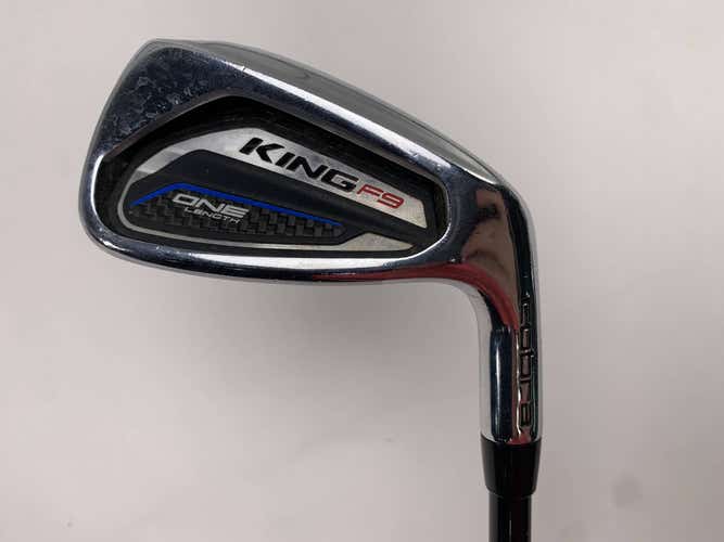Cobra KING F9 Speedback One Length Single 8 Iron Atmos One Length Stiff Mens RH