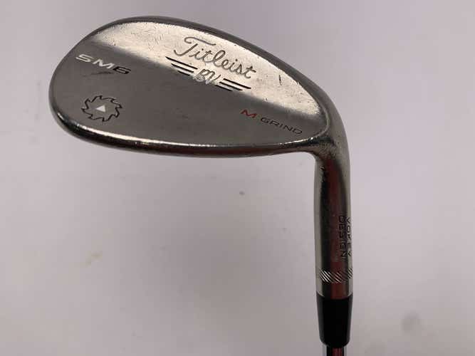 Titleist Vokey SM6 Steel Grey Sand Wedge SW 56* 8 Bounce Wedge Steel Mens RH