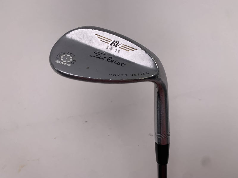 Titleist Vokey Spin Milled SM4 Chrome Sand Wedge SW 54* 11VS Proto HL Senior RH