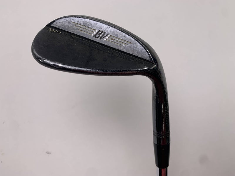 Titleist Vokey SM8 Jet Black Sand Wedge SW 56* 8 Bounce M-Grind Wedge Mens RH