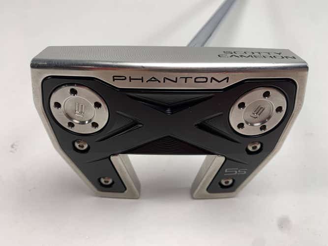 Scotty Cameron Phantom X 5s 2022 Putter 36" SuperStroke Claw 2.0 Mens RH