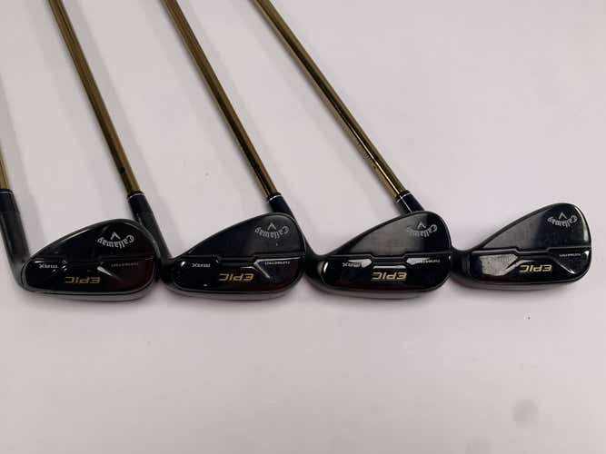 Callaway EPIC MAX Star Iron Set 9-PW+AW+GW ATTAS Speed Series Ladies RH