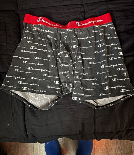Black XL Men's Champion boxer briefs (Used)