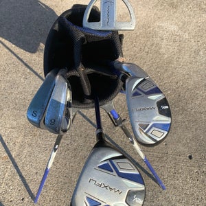 Junior Maxfli Rev 3 Right Handed Clubs (Full Set) Junior 6 Pieces (Used)