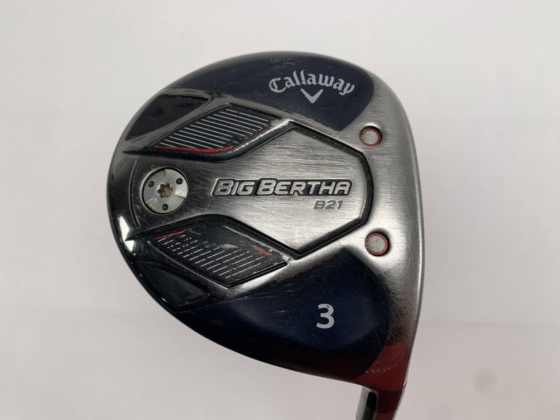 Callaway Big Bertha B21 3 Fairway Wood 15* RCH 45g Senior RH Midsize Grip