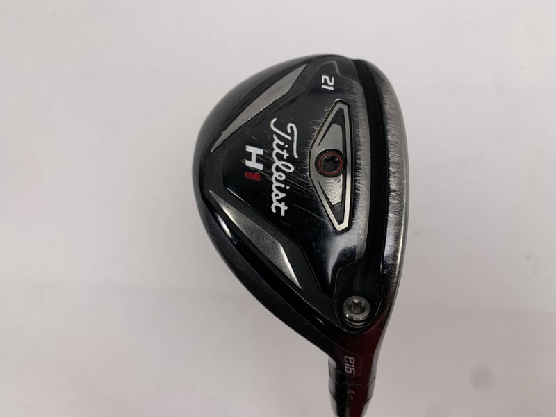Titleist 816 H1 4 Hybrid 21* Diamana Red M+60 HY 60g Regular Graphite Mens RH