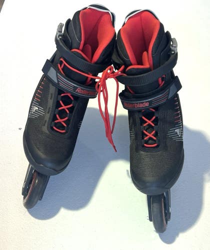 Rollerblade Zetrablade Inline Skate Men's Size 9 Red