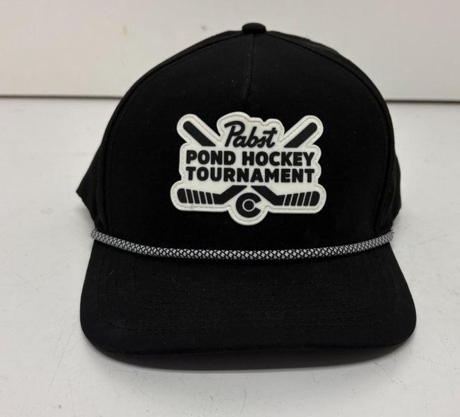 Crafted Performance Pabst Pond Hockey Tournament Colorado Snap Back Hat Black