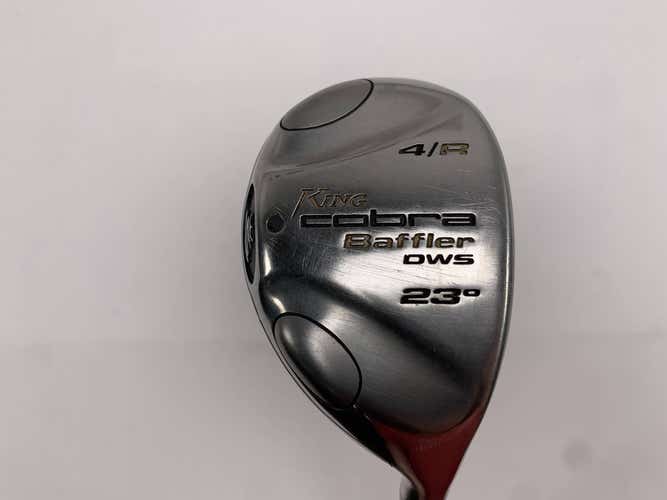 Cobra Baffler DWS 4 Hybrid 23* Aldila NV HL 65g Stiff Graphite Mens RH
