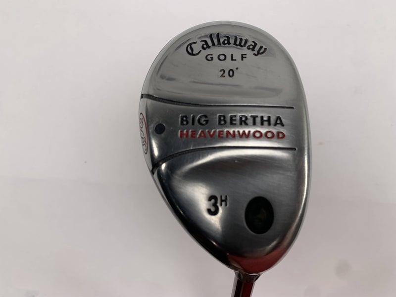 Callaway Big Bertha Heavenwood 3 Hybrid 20* RCH 75w Regular Graphite Mens RH