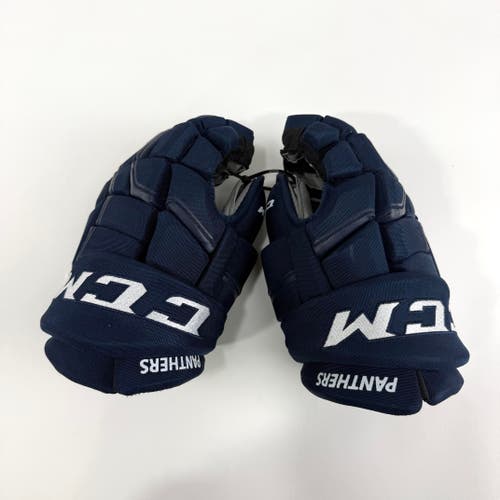 Used Navy CCM HGQL Gloves | 13" | D377