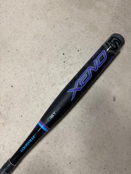 Black 2020 Louisville Slugger Xeno Composite Bat (-10) Composite 21 oz 31" (Used)