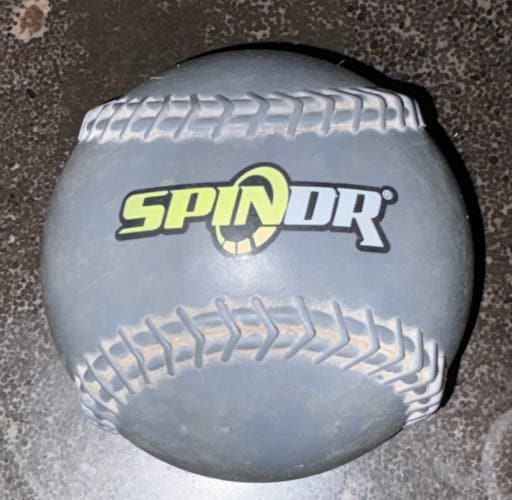 The SpinDr 10 ounce  half softball  - pitch training